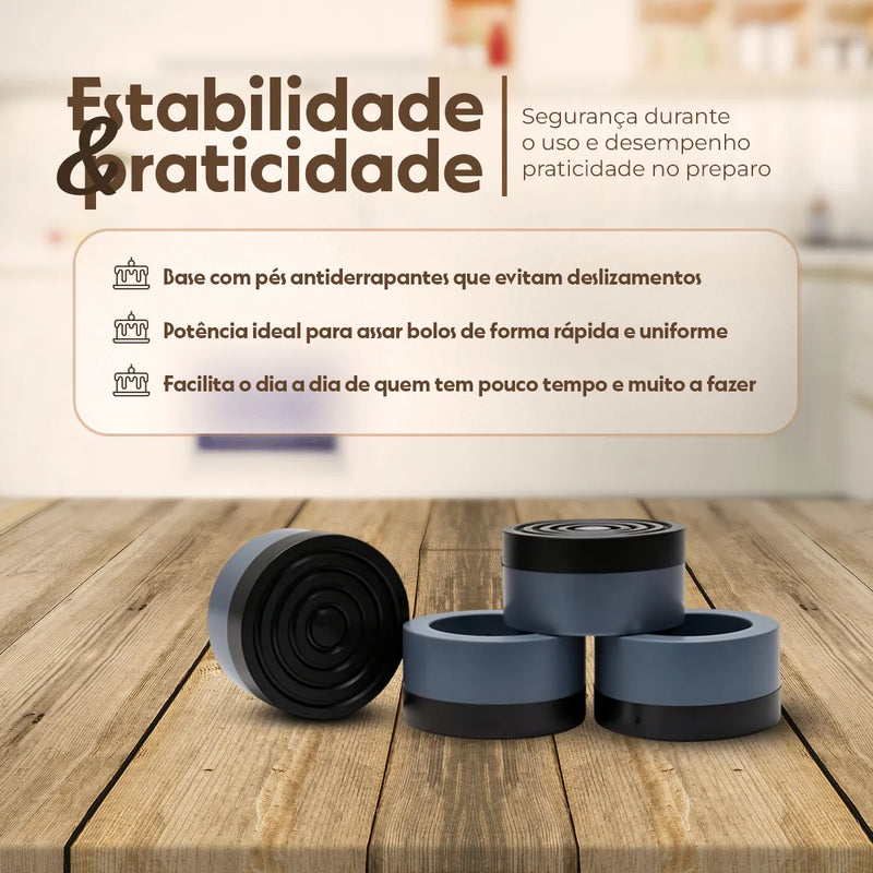 Mini Máquina De Fazer Bolos Elétrica Portátil